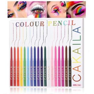 18 Colors Eyeliner Pen Set, Eye Shadow Pencil, Pearl Eyeliner Kit  Eyeliner
